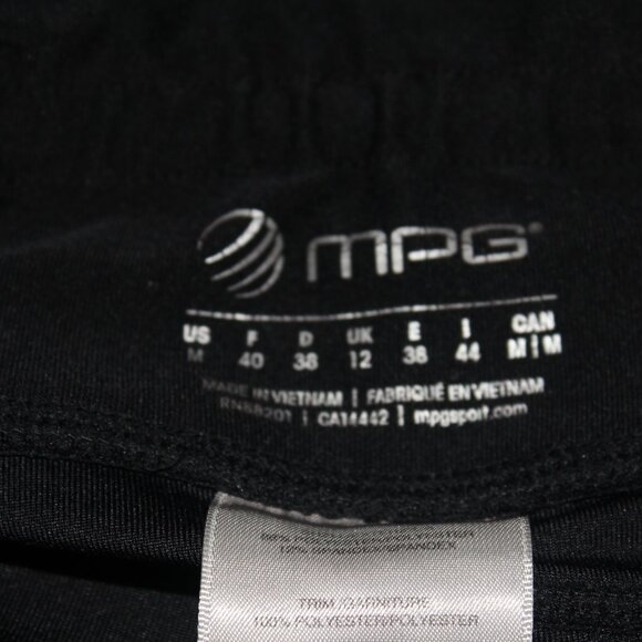 Black MPG Running Capris  Size Medium - Picture 3 of 5